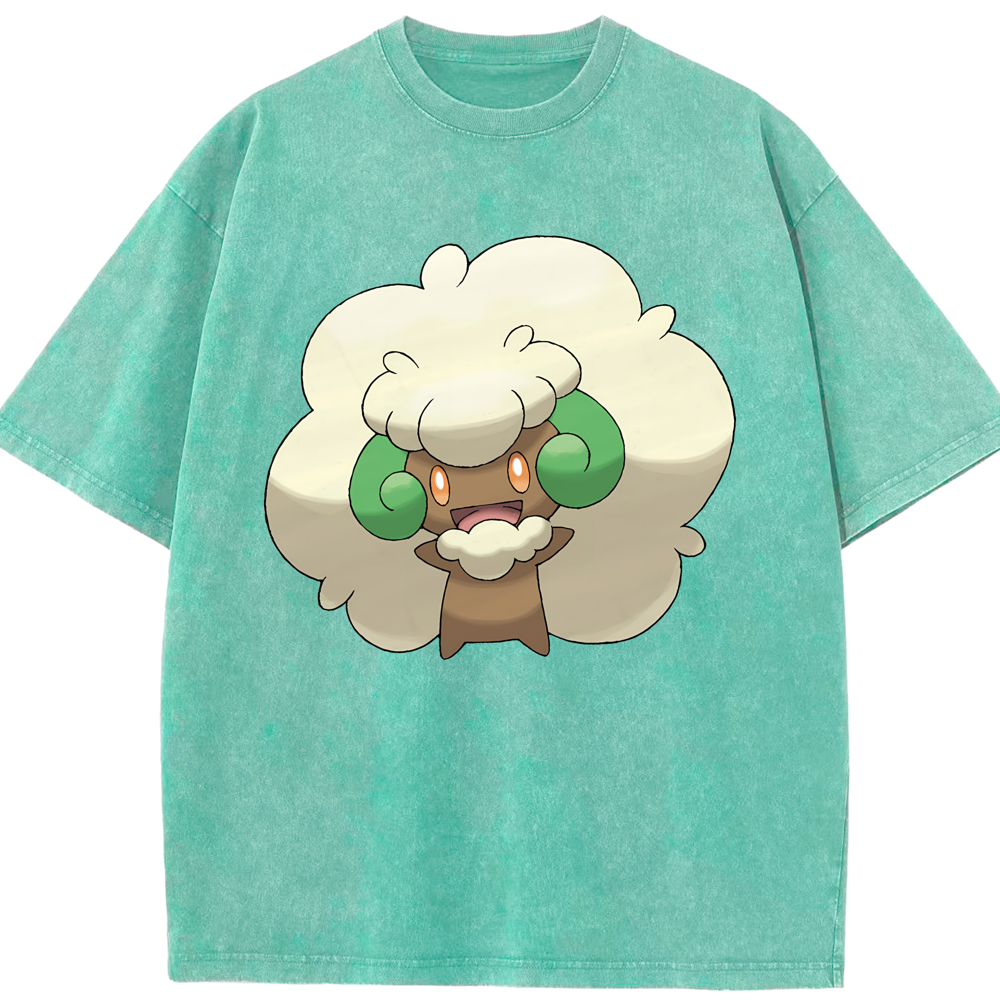（画像用） ポケットモンスター Pokémon 綿100% ヴィンテージ風 半袖Tシャツ（フロントプリント）